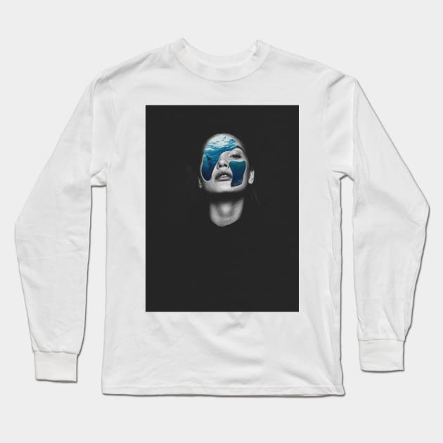 DROWNING Long Sleeve T-Shirt by kemi_ii